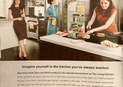zub zero kitchen ad, walker brandt ads